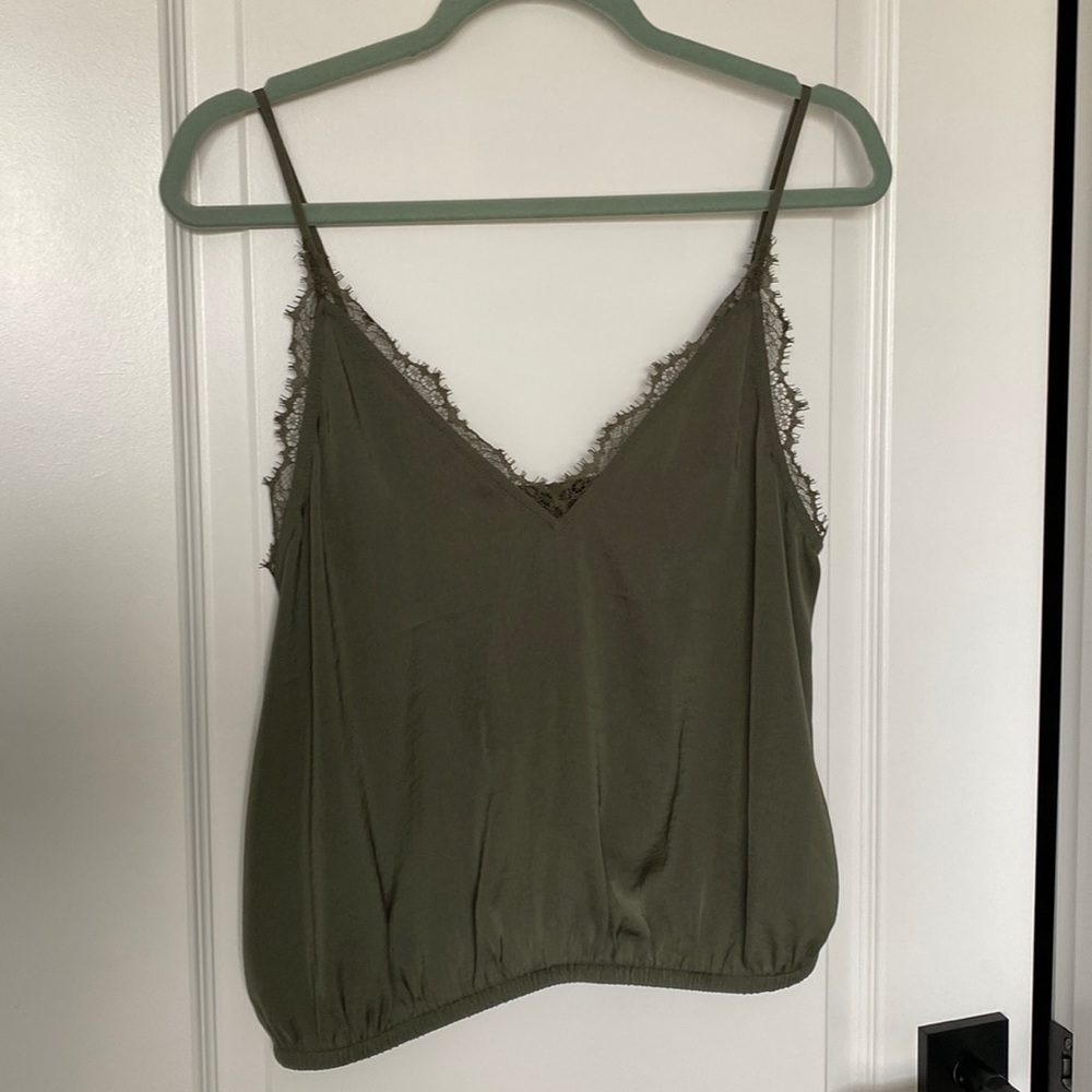 NWT Express lace trimmed cami- 1.